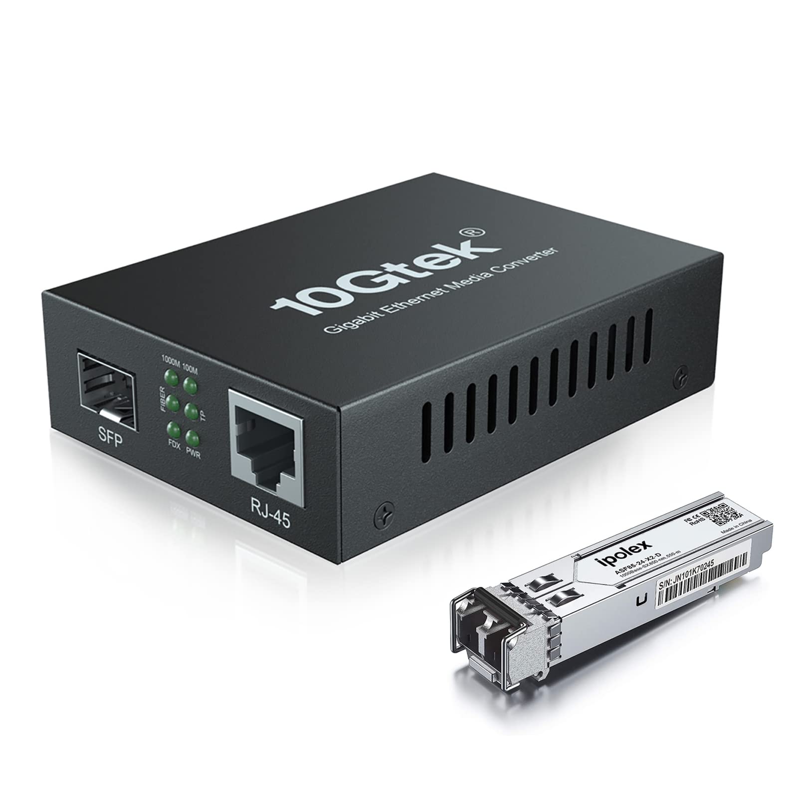 Ethernet Fiber Media Transceivers