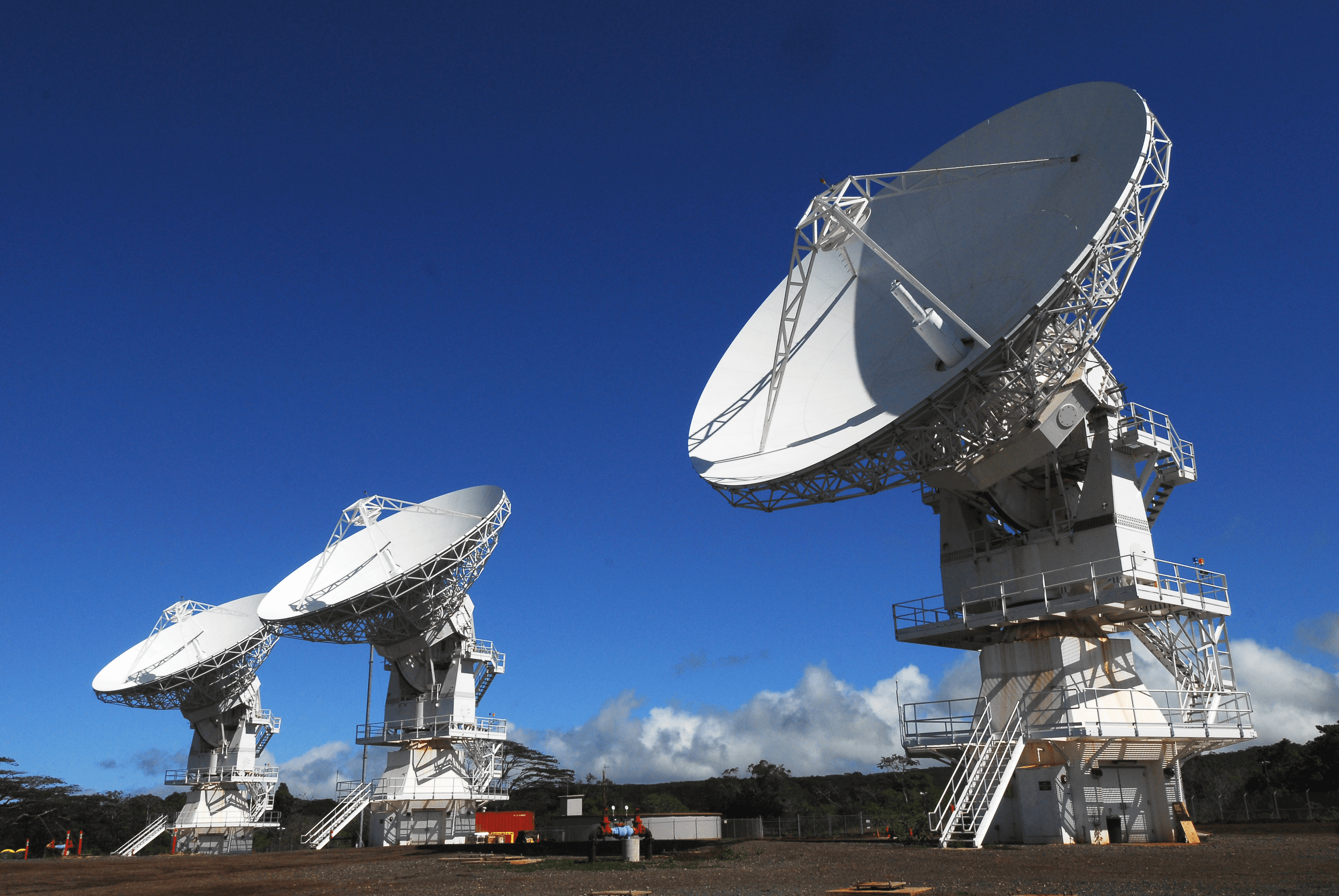 Satellite Dish Receiving Equipment