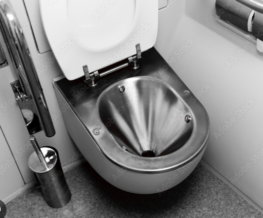 Train Vacuum Toilet