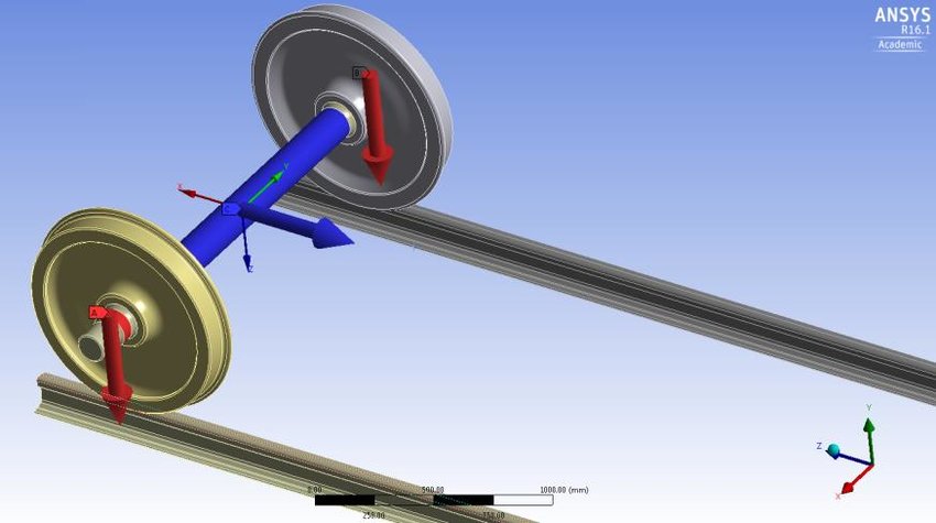 Urban Rail Transit Axles