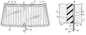 Automotive Heated Wire Windshield