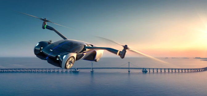 Fully Electric Flying Car