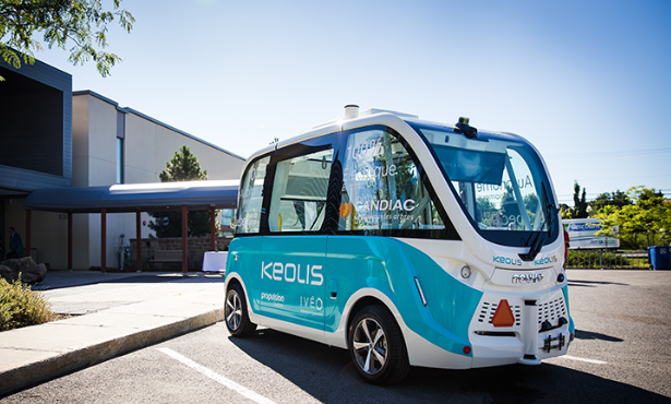 Driverless Shuttle Minibus