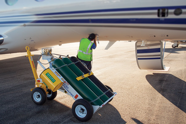 Oxygen Service Carts for Military Aircraft