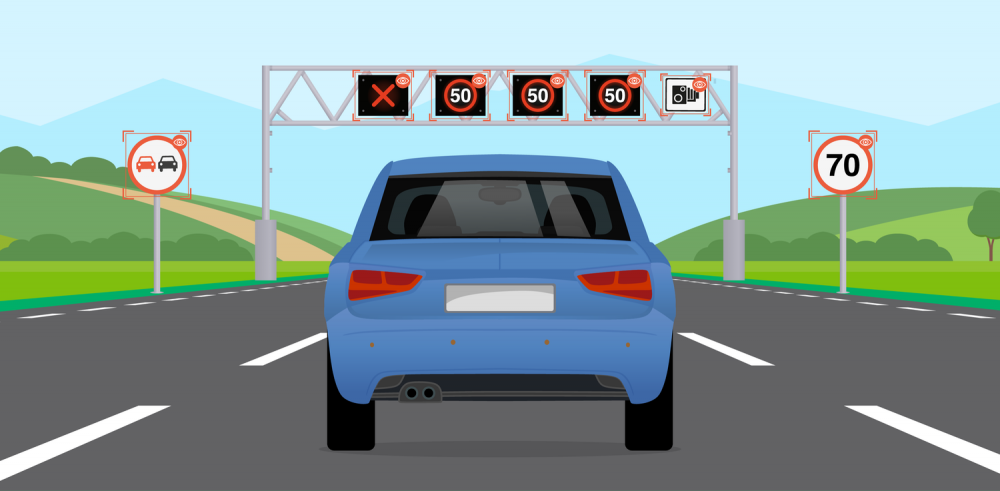 Car Traffic Sign Recognition System