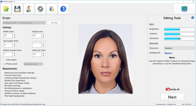 ID Photo Software