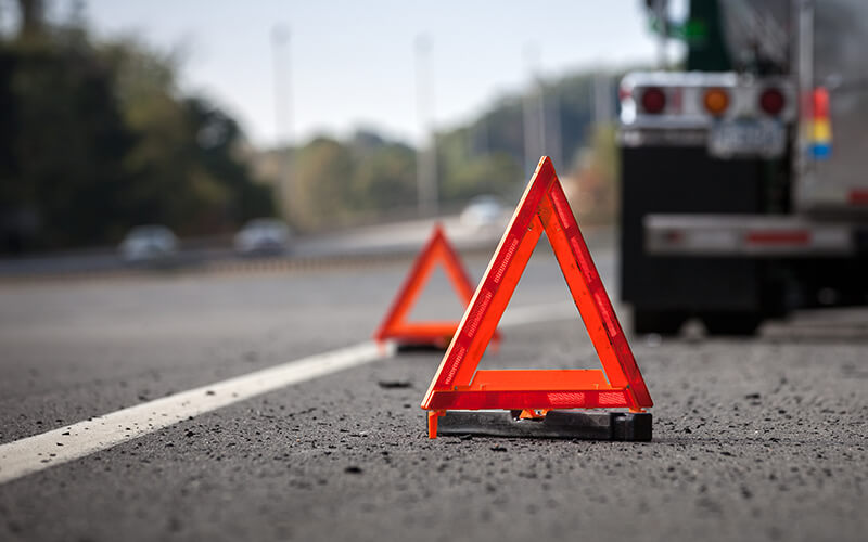 Highway Warning Triangles