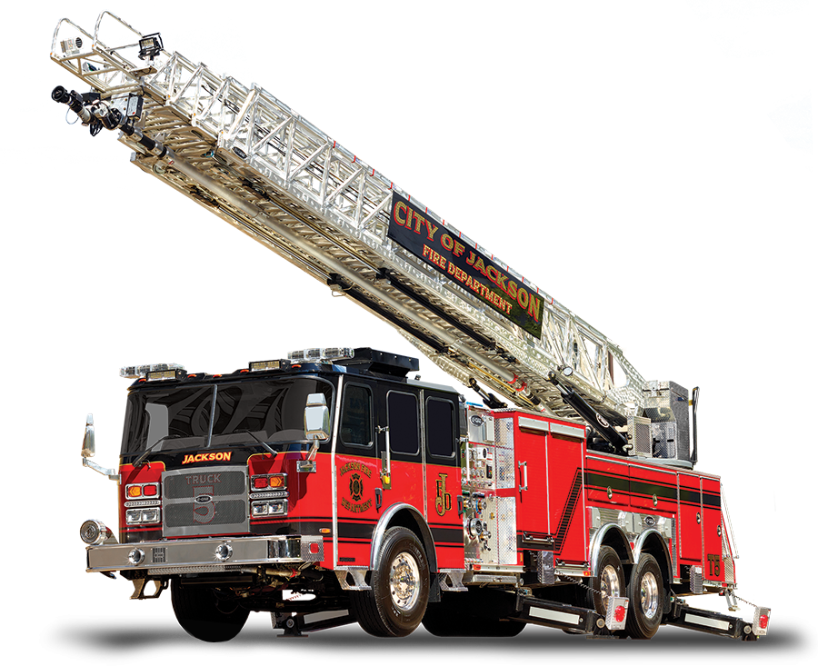 Aerial Ladder Fire Truck