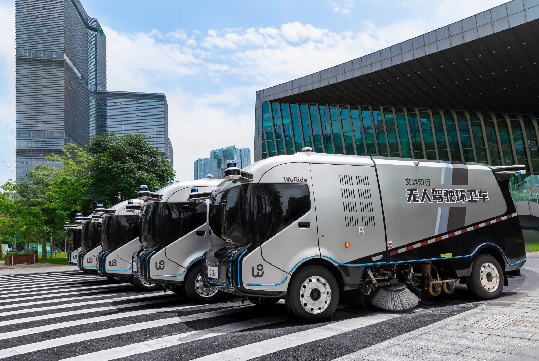 Driverless Road Sweeper