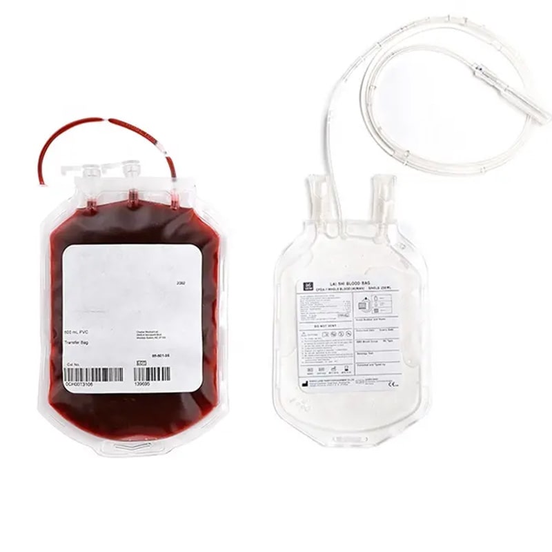 Disposable Plastic Blood Bag