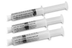 Plastic Pre-Filled IV Flush Syringe