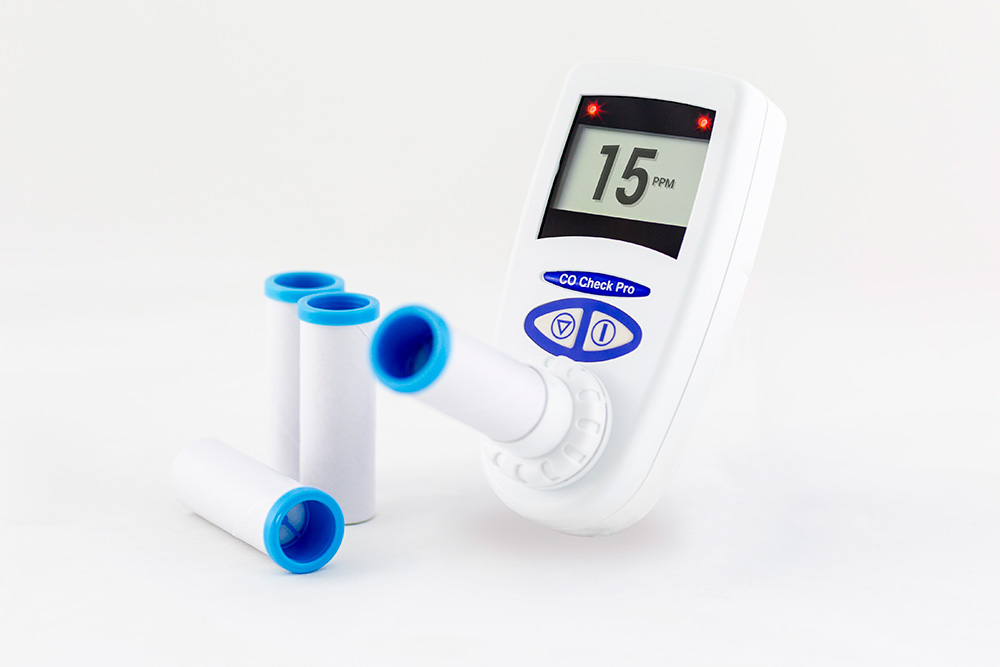 Portable CO Breath Test Monitors