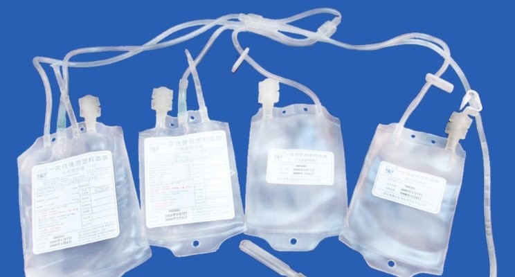 Single-Use Plastic Blood Bags